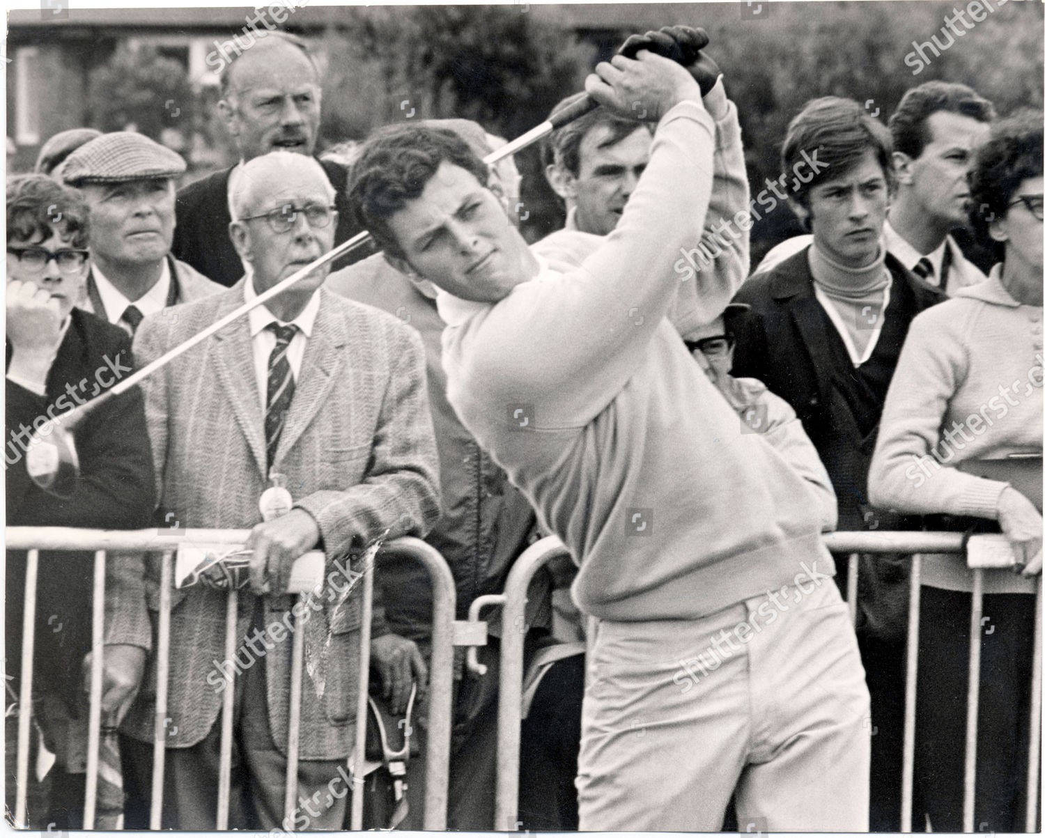 Golfer Bernard Gallacher Pictured During Open Editorial Stock Photo ...