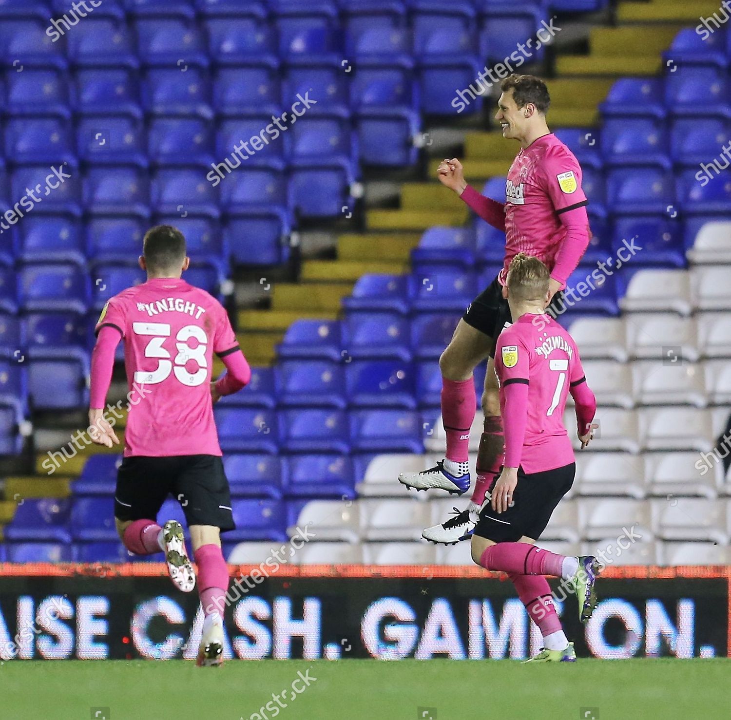 Krystian Bielik Derby County Celebrates Scoring Opening Editorial Stock Photo Stock Image Shutterstock