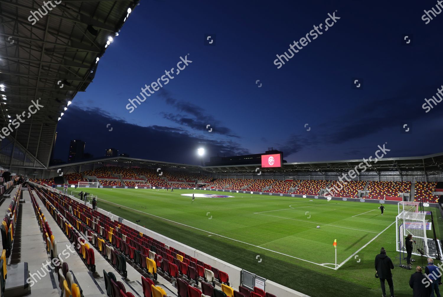 General Views Brentford Community Stadium Before Game Editorial Stock Photo Stock Image Shutterstock