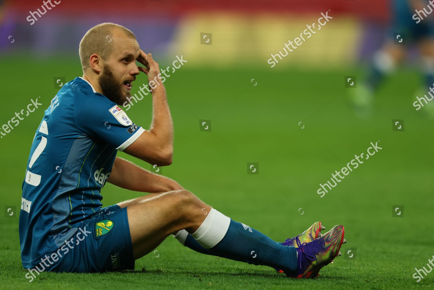 Teemu Pukki Norwich City Complains Head Editorial Stock Photo - Stock Image | Shutterstock