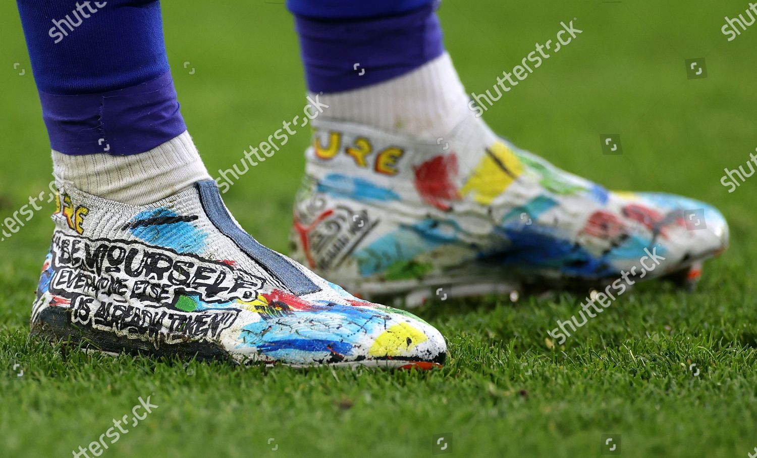 Colourful Boots Leicester Player James Maddison During Foto Editorial En Stock Imagen En Stock Shutterstock