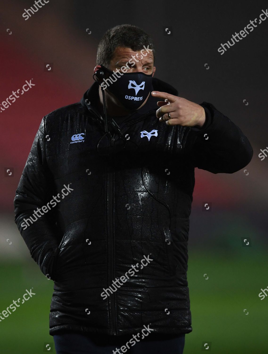 Ospreys Head Coach Toby Booth Editorial Stock Photo - Stock Image ...