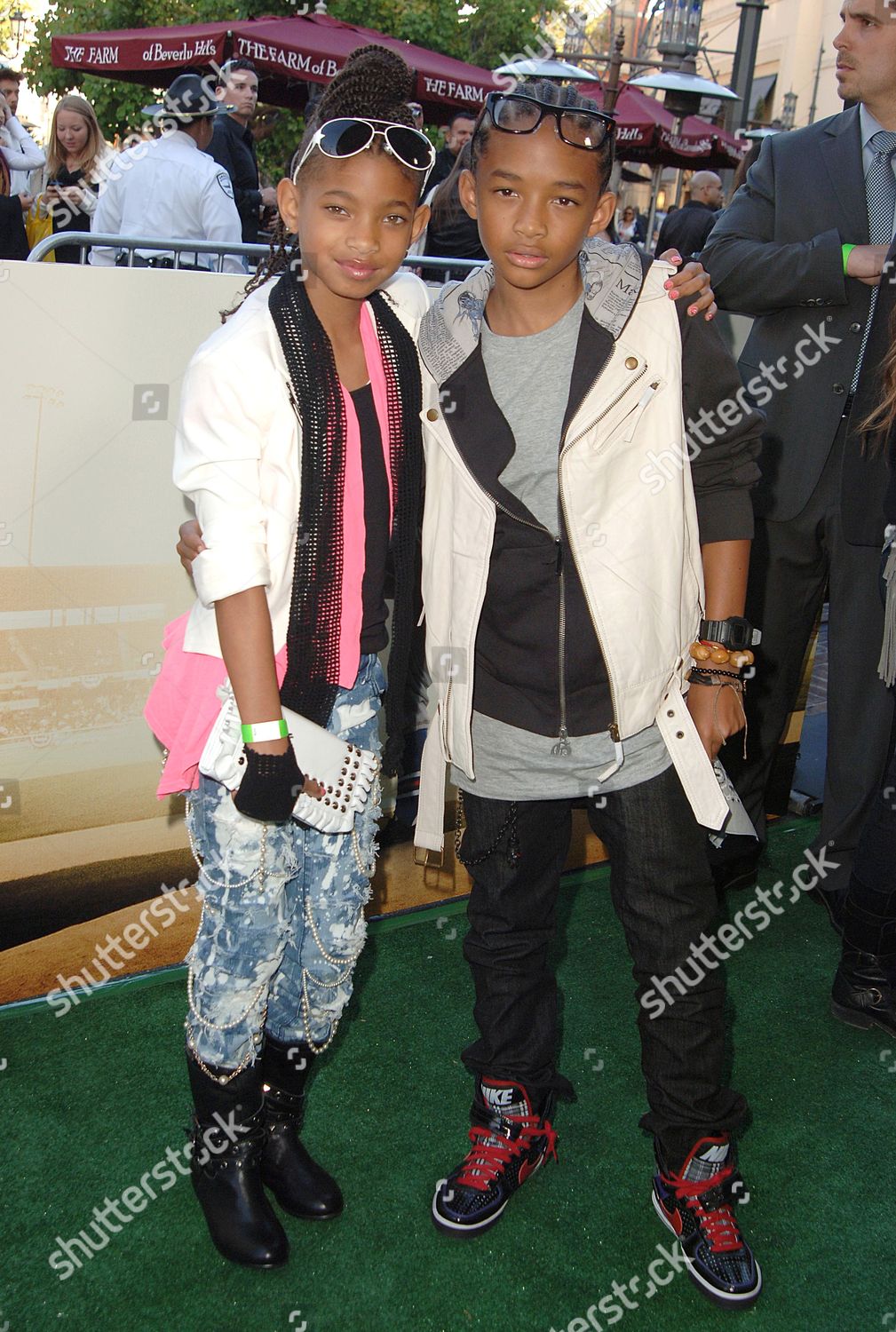 Willow Smith Brother Jaden Smith Editorial Stock Photo - Stock Image ...