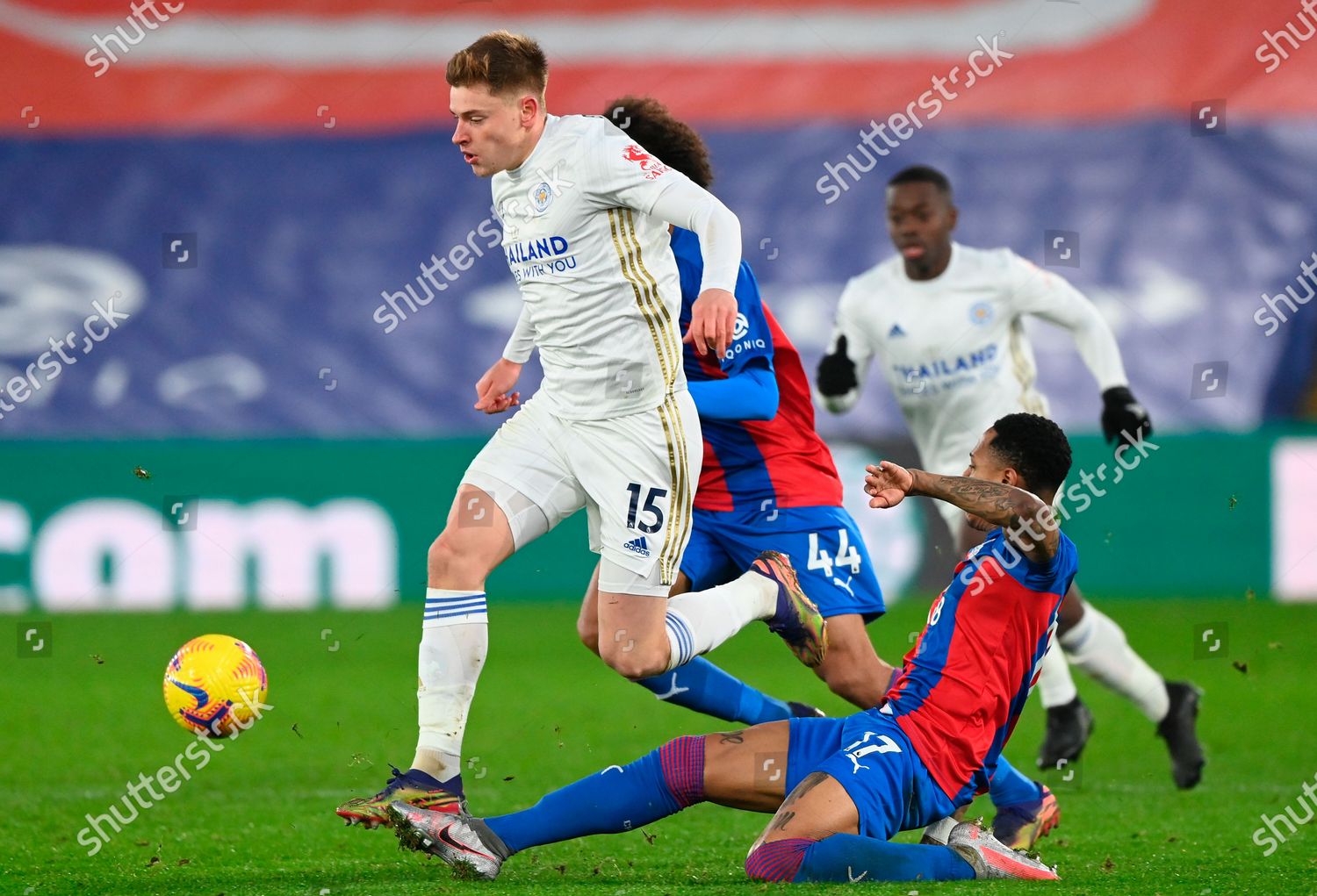 Leicesters Harvey Barnes L Action Crystal Palace Redaktionelles Stockfoto Stockbild Shutterstock