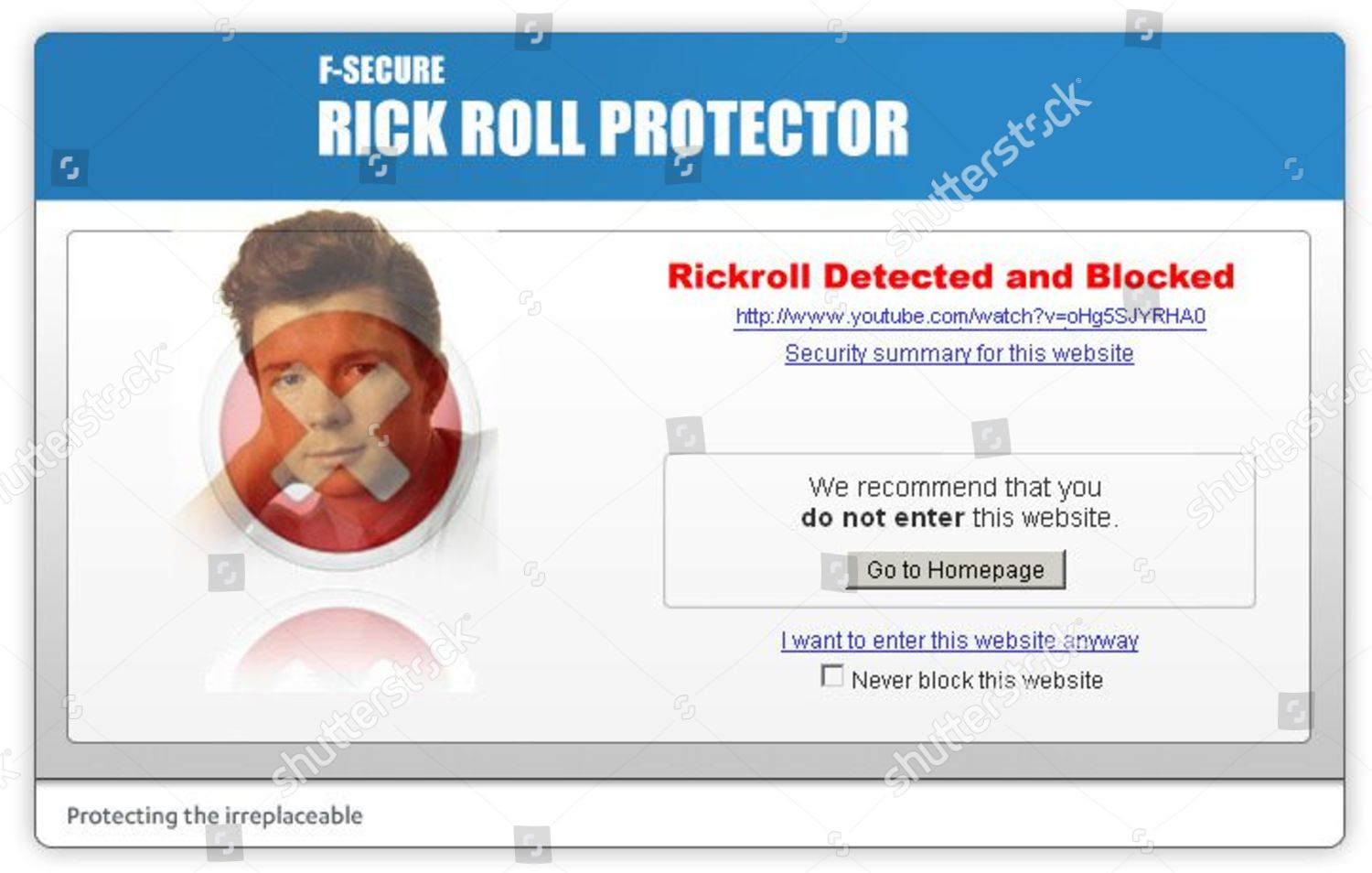 RickRoll Blocker