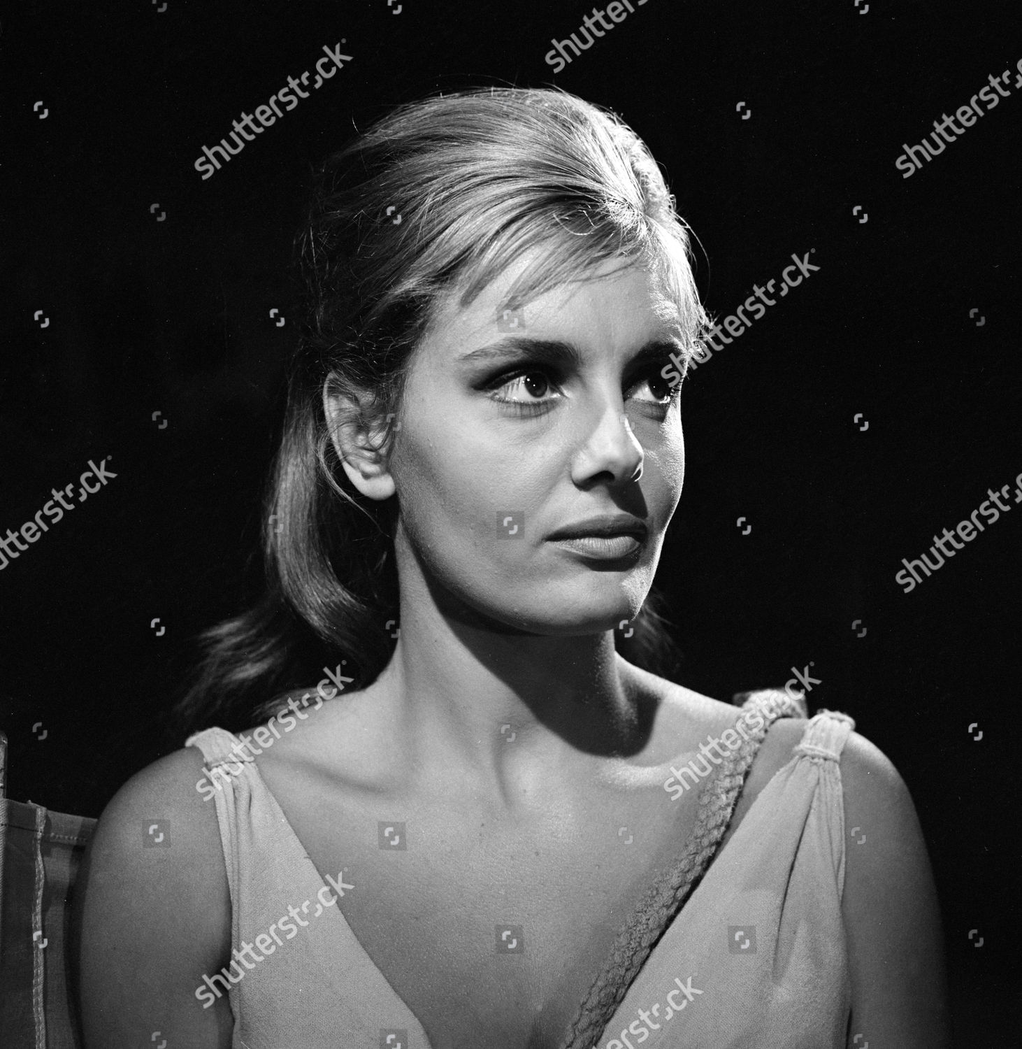 Rossana Podesta During Filming Shooting Stars Editorial Stock Photo ...
