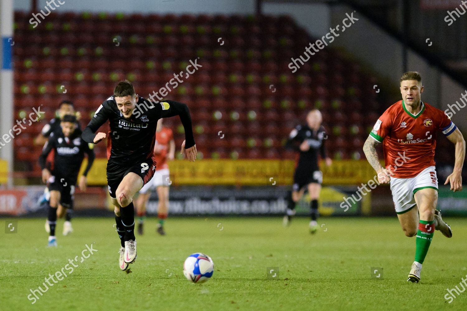 Scunthorpe United Ryan Loft 9 Walsalls Editorial Stock Photo - Stock ...