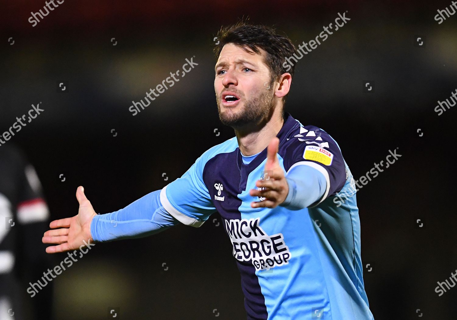 Wesley Hoolahan Cambridge United Editorial Stock Photo - Stock Image ...