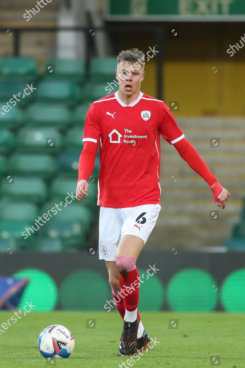 Mads Juel Andersen 6 Barnsley During Editorial Stock Photo Stock