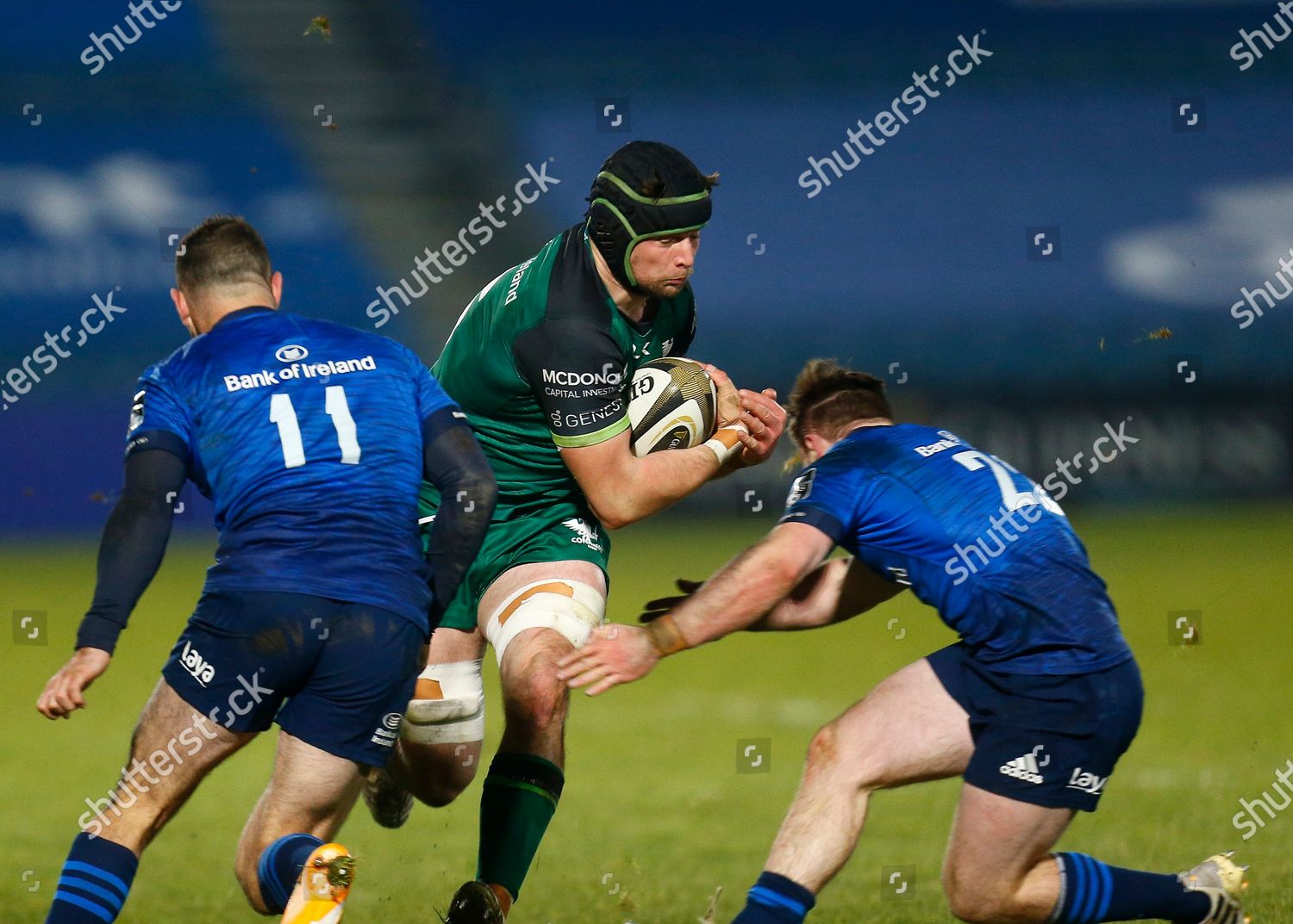 Eoghan Masterson Connacht Tackled By Dave Editorial Stock Photo