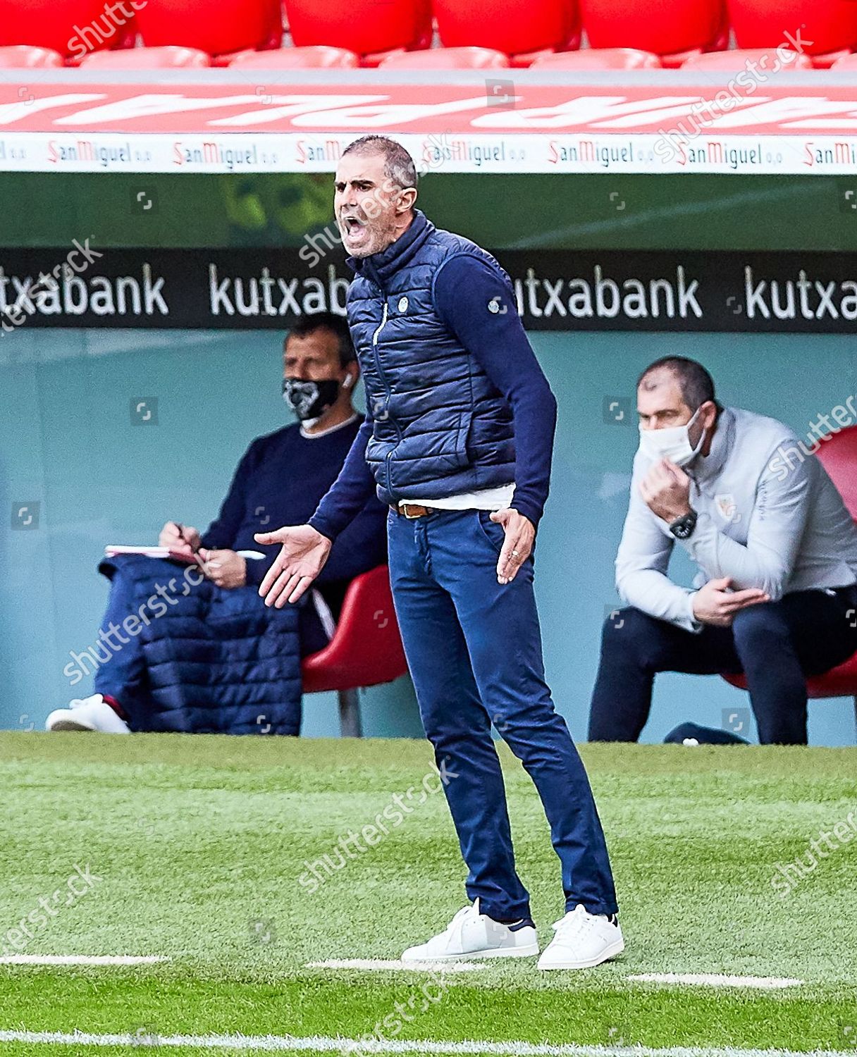 Gaizka Garitano Head Coach Athletic Clubduring Editorial Stock Photo 