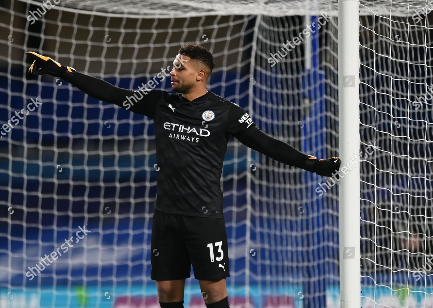 Goalkeeper Zack Steffen Manchester City Reacts During Editorial Stock Photo Stock Image Shutterstock