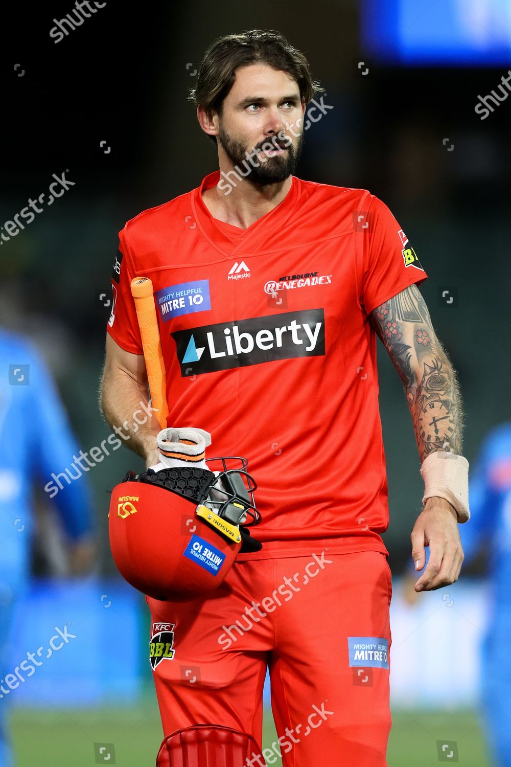 Matthew Renshaw Adelaide Strikers Caught Out Kane Editorial Stock Photo Stock Image Shutterstock