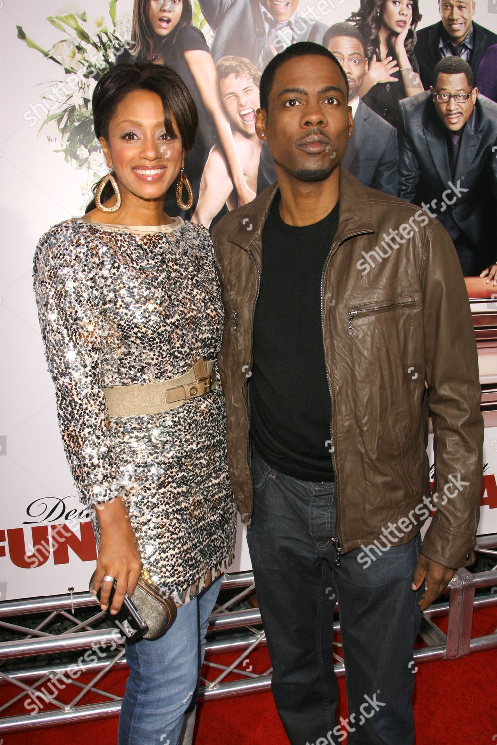 Chris Rock Wife Malaak Comptonrock Editorial Stock Photo Stock Image