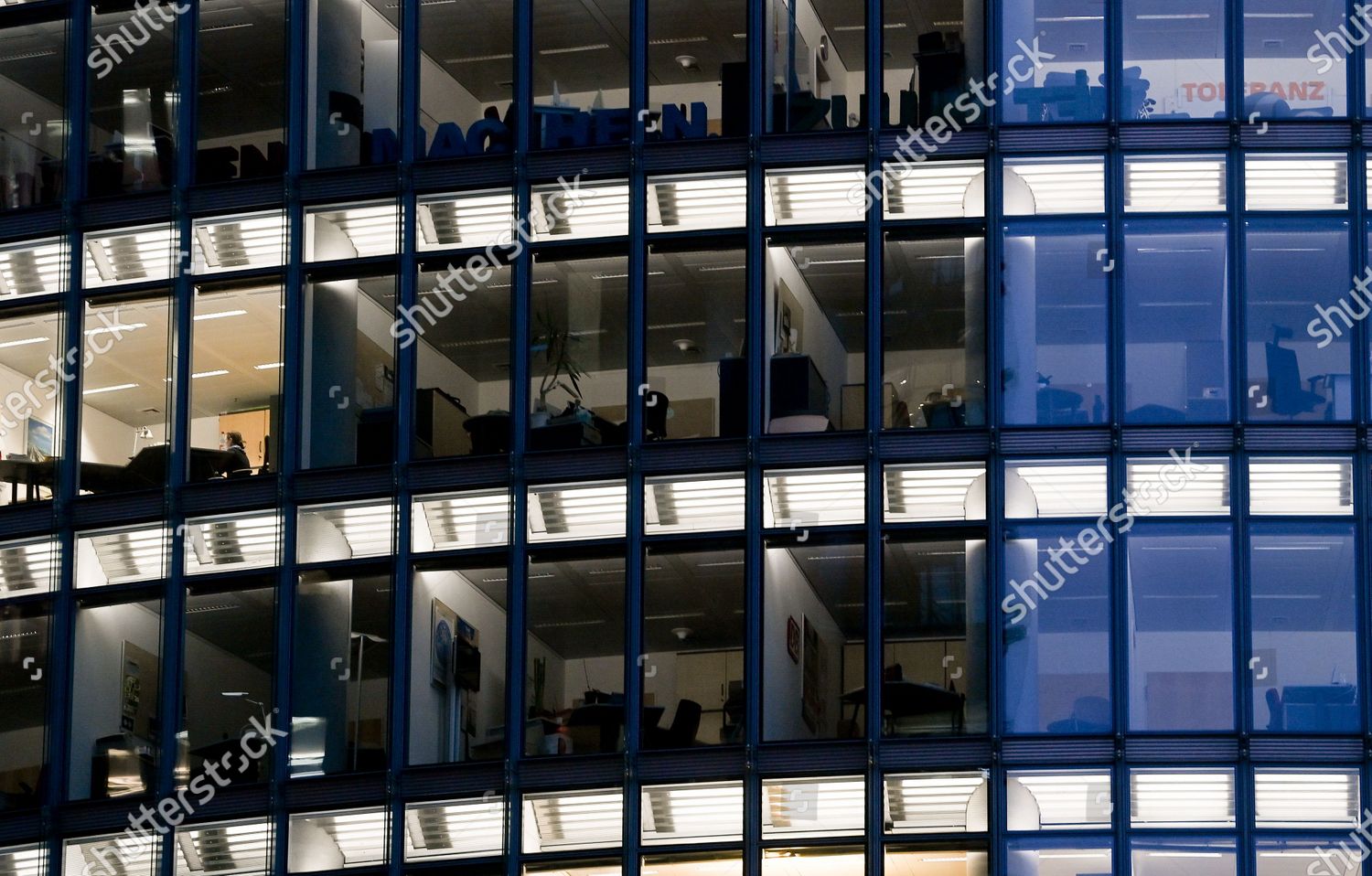 Empty Offices Office Building Potsdamer Platz Editorial Stock Photo ...