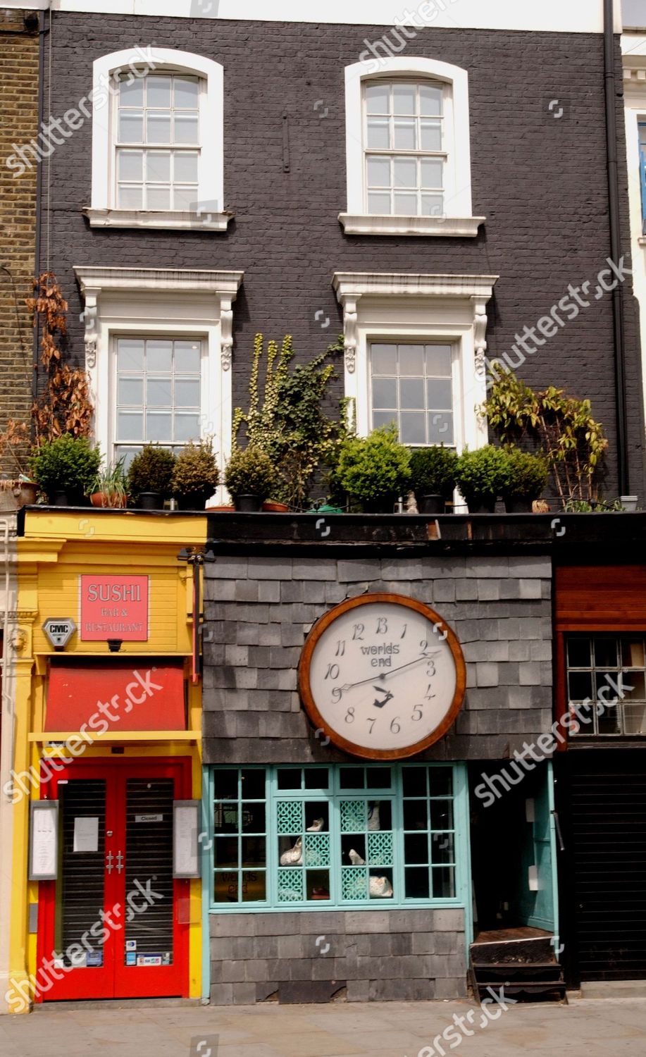 Backward Running Clock Installed By Vivienne Westwood Editorial Stock Photo Stock Image Shutterstock