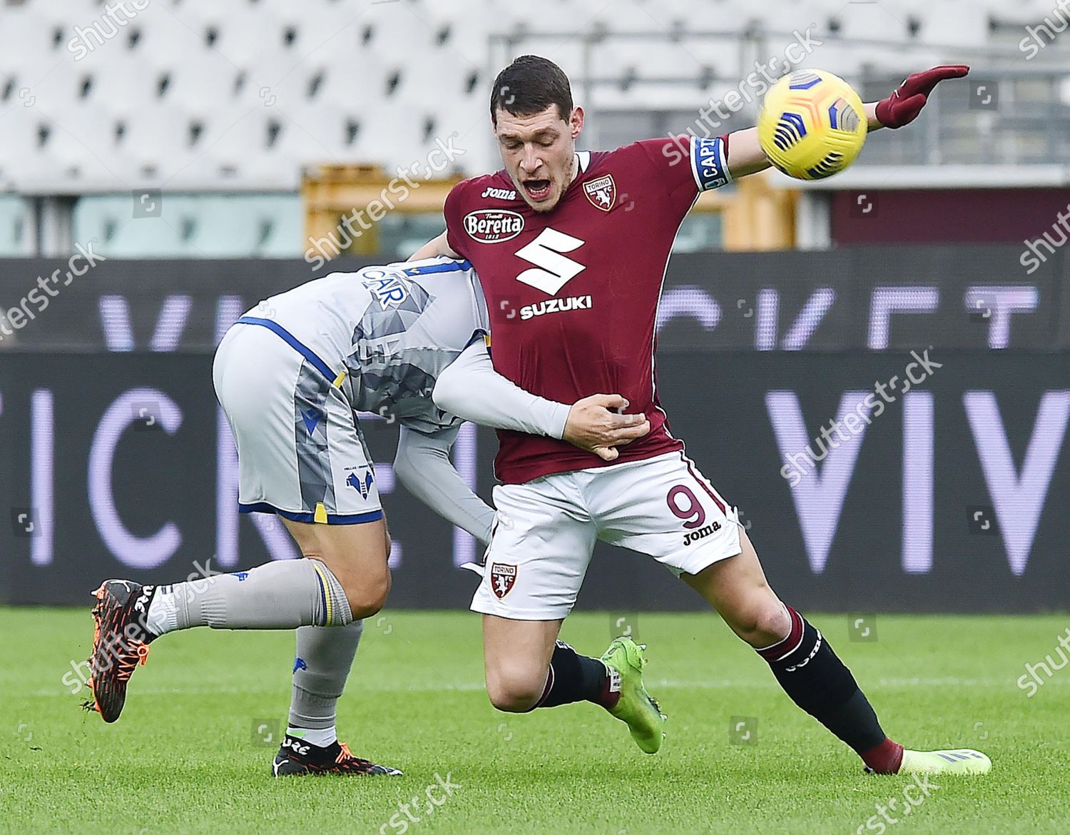 Torinos Andrea Belotti Action During Italian Serie Editorial Stock Photo Stock Image Shutterstock