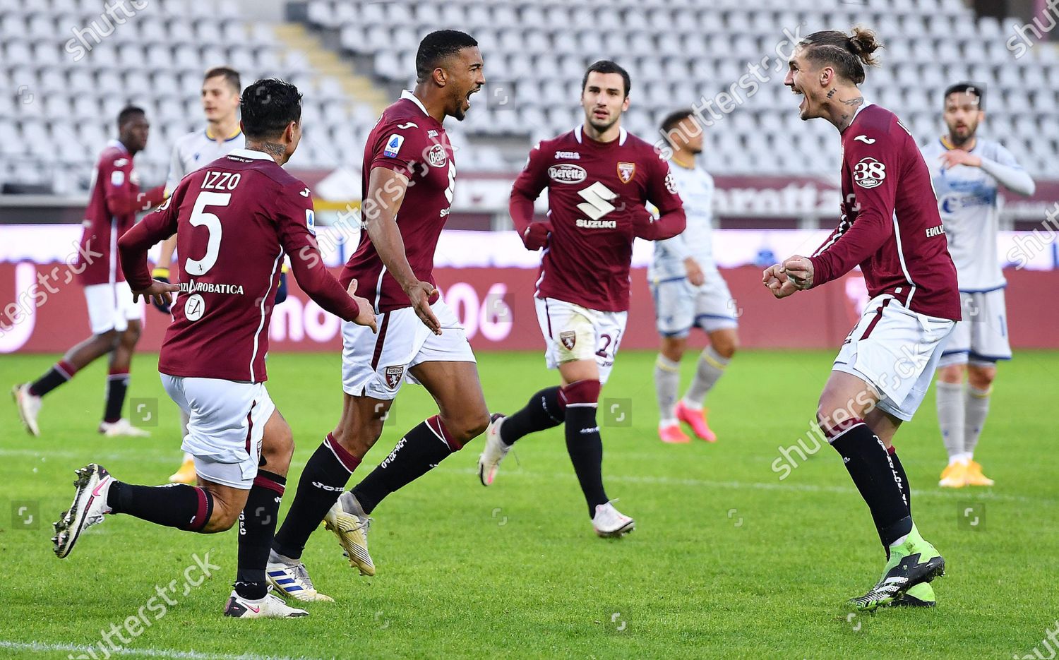 Torinos Gleison Bremer C Celebrates Teammates After Editorial Stock Photo Stock Image Shutterstock