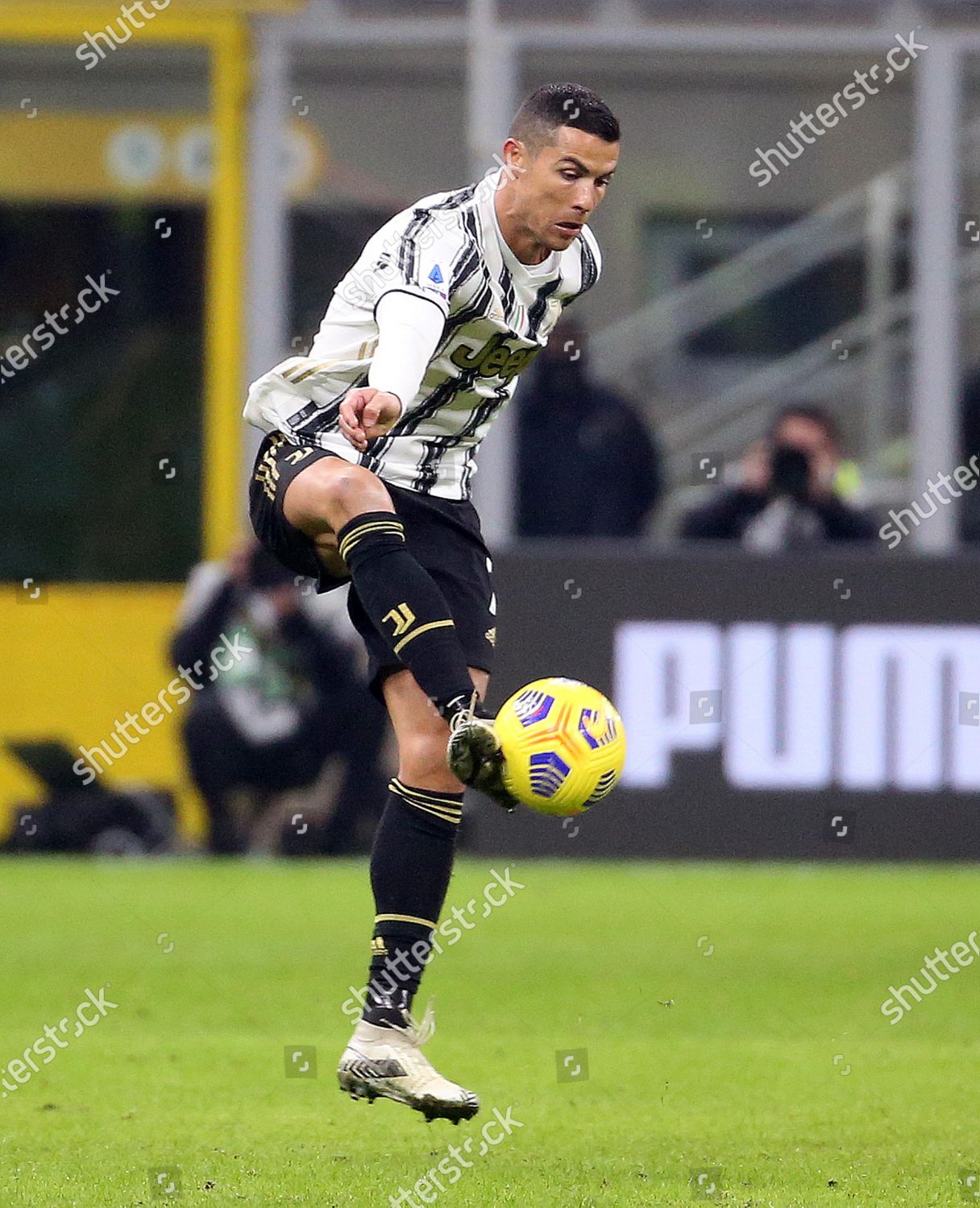 Juventus Cristiano Ronaldo Action During Italian Serie Editorial Stock Photo Stock Image Shutterstock