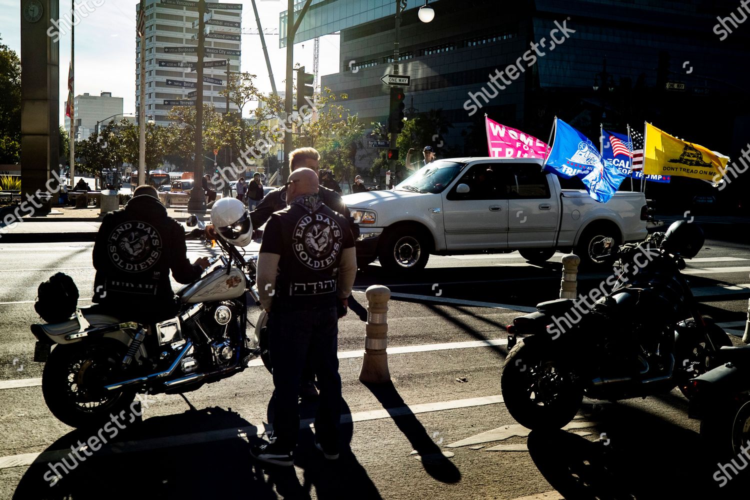 End Days Soldiers Mc Motorcycle Club Editorial Stock Photo Stock