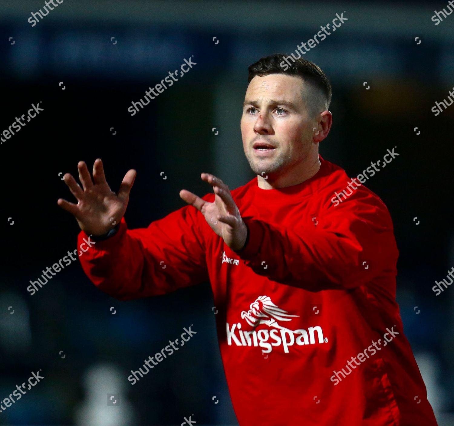 John Cooney Ulster Warms Prior Kickoff Editorial Stock Photo - Stock ...