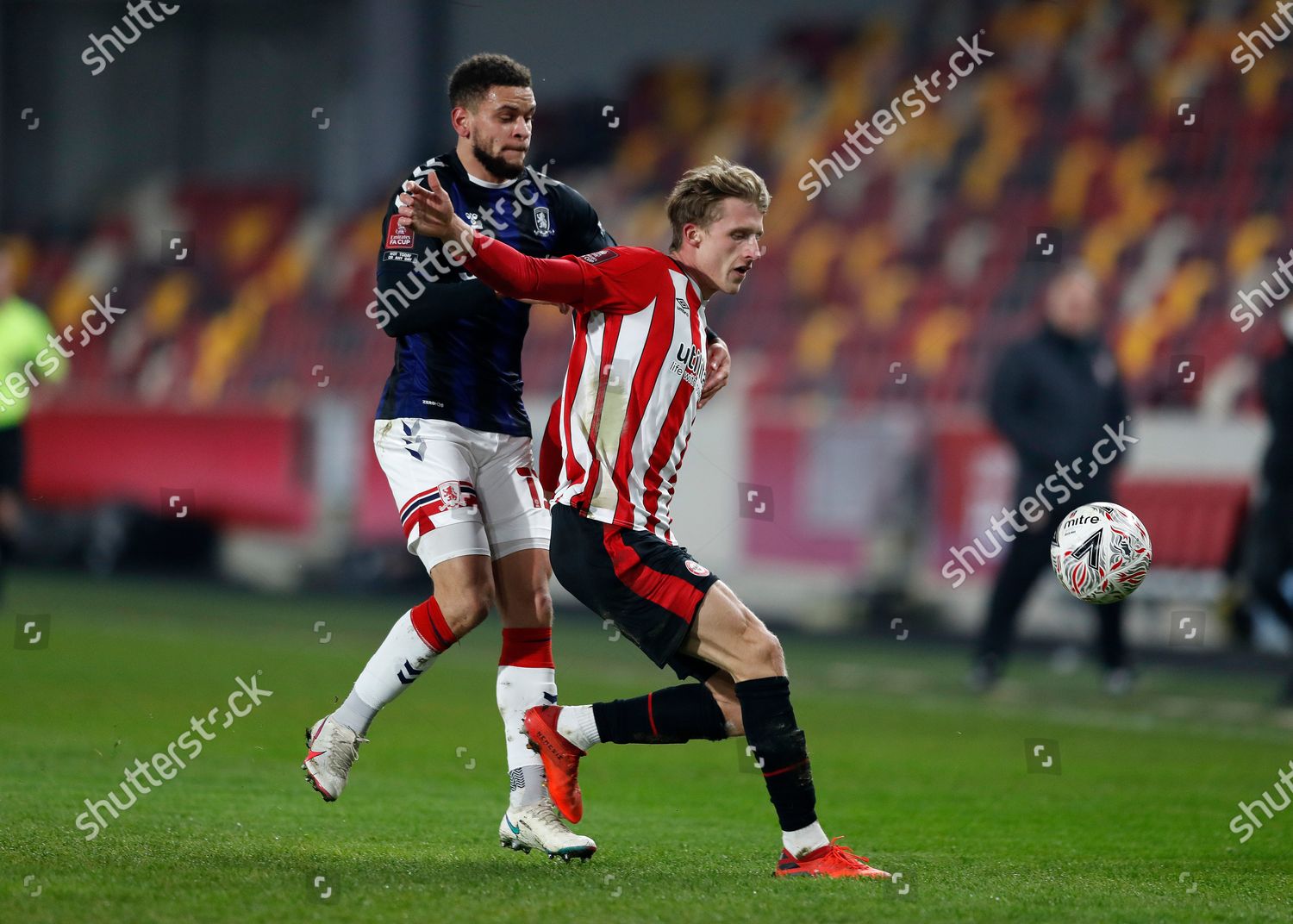 Marcus Browne Middlesbrough Held Off By Editorial Stock Photo - Stock ...