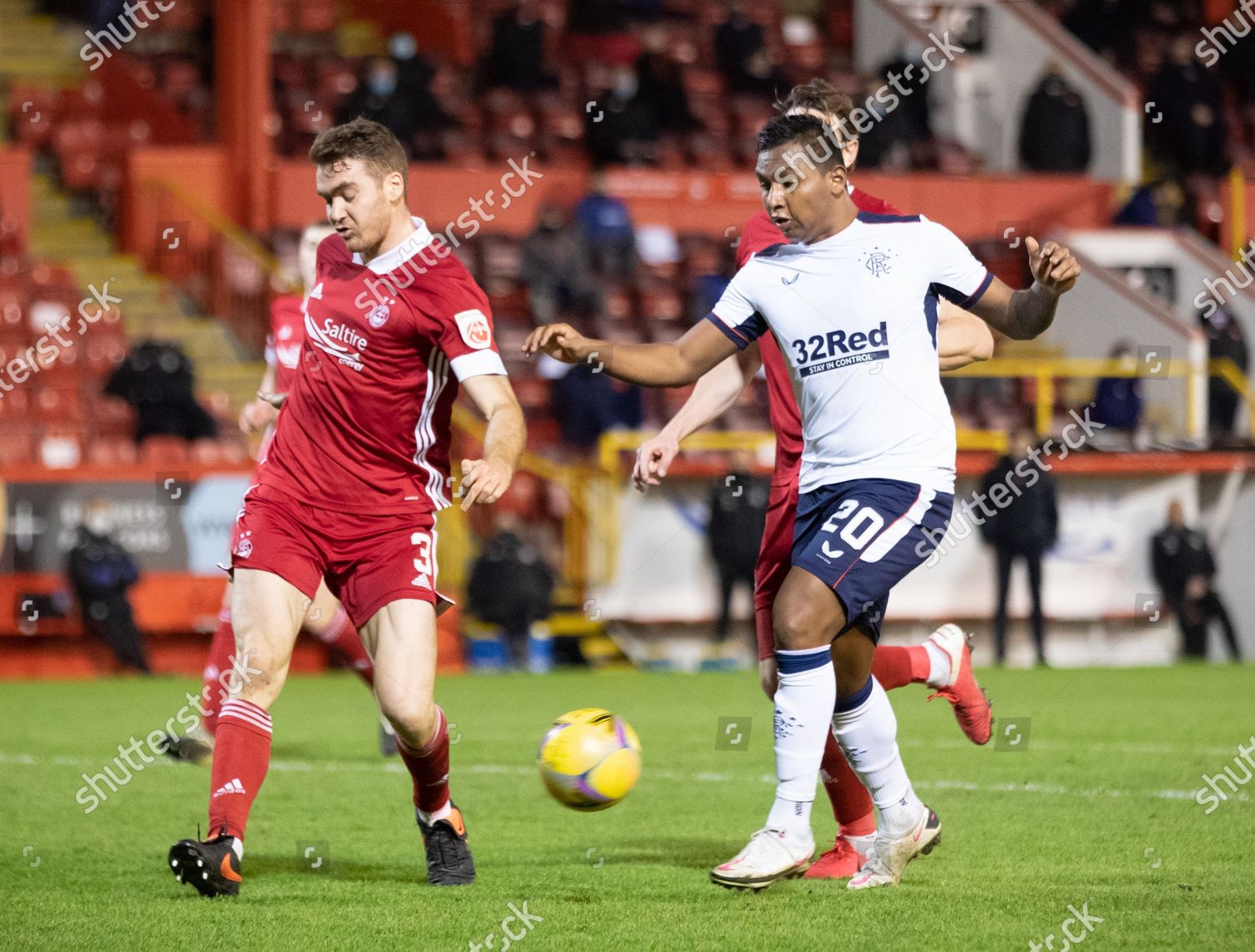 Thomas Hoban Aberdeen Clears Ball Away Editorial Stock Photo - Stock ...