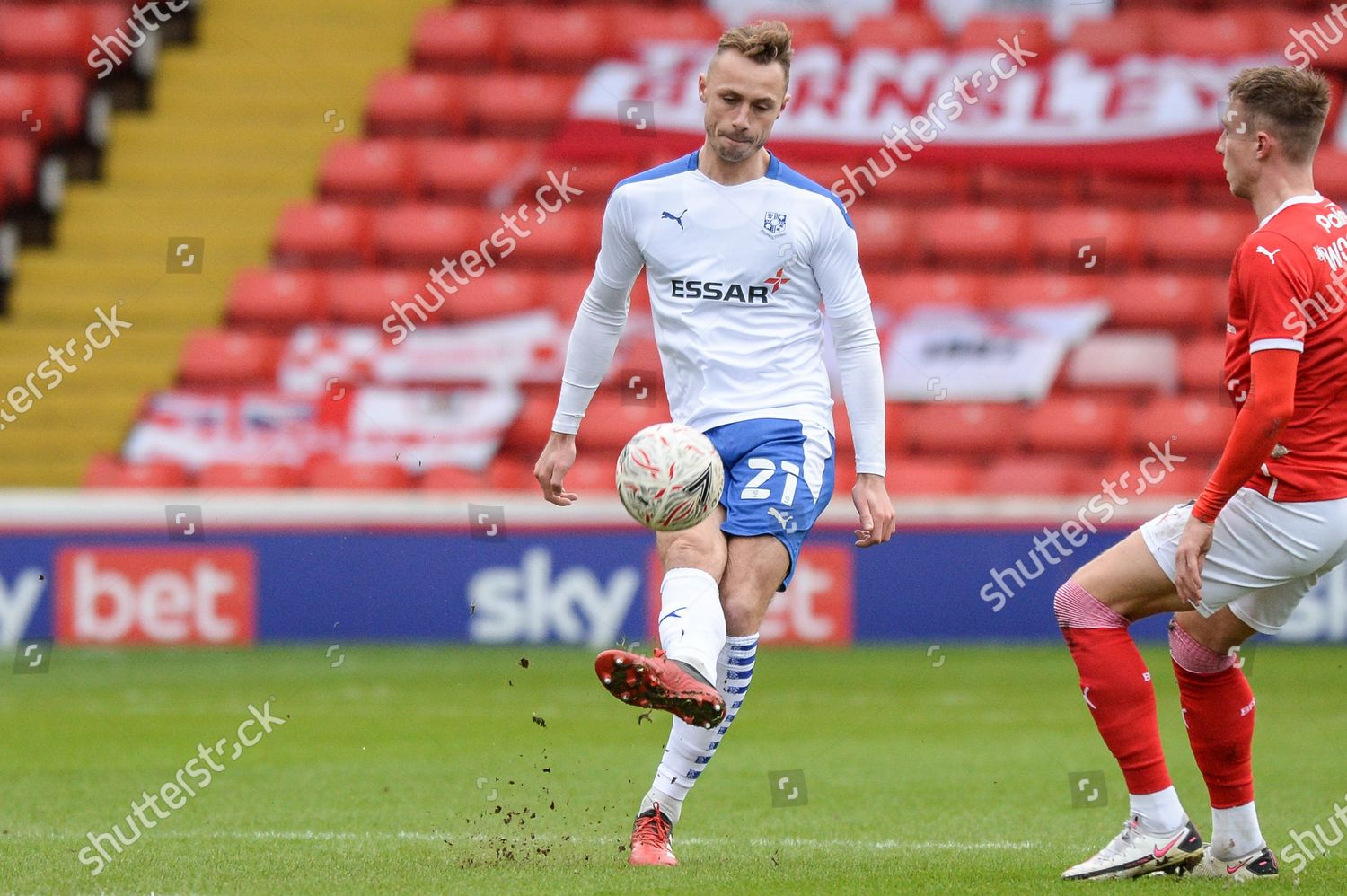 George Ray 21 Tranmere Rovers Action Editorial Stock Photo - Stock ...