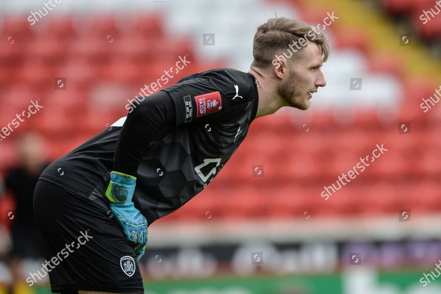 Bradley Collins 40 Barnsley During Game Editorial Stock Photo Stock