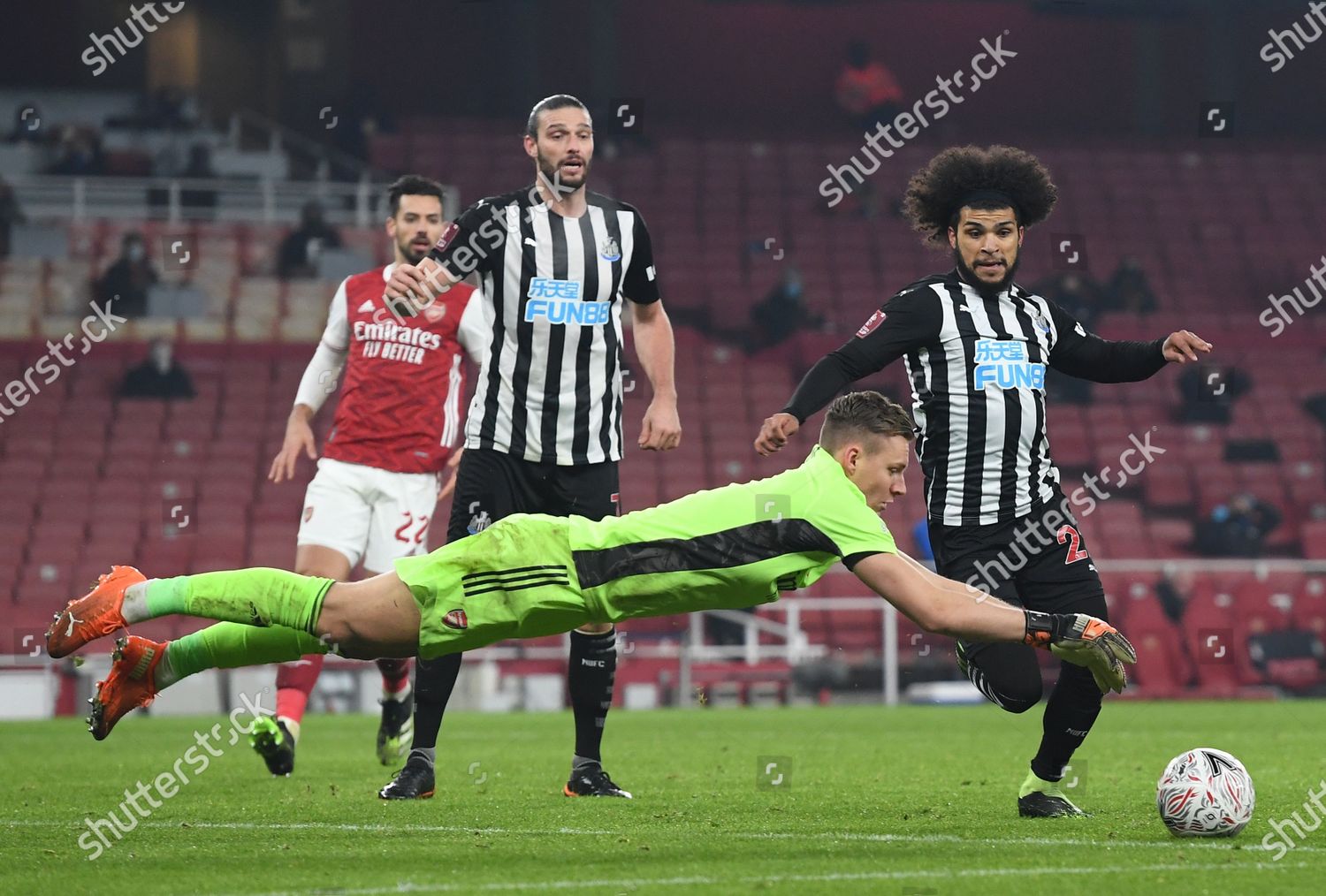 Goalkeeper Bernd Leno Down Arsenal Action Against Editorial Stock Photo Stock Image Shutterstock