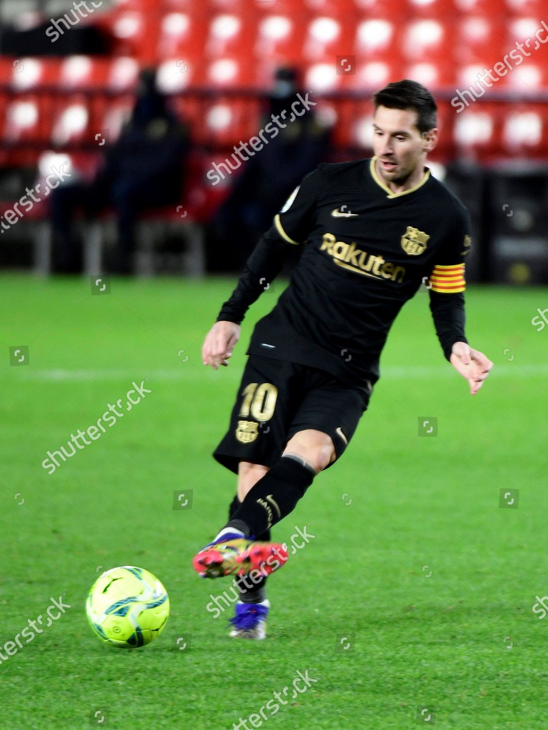 Fc Barcelonas Striker Lionel Messi Action During Redaktionelles Stockfoto Stockbild Shutterstock