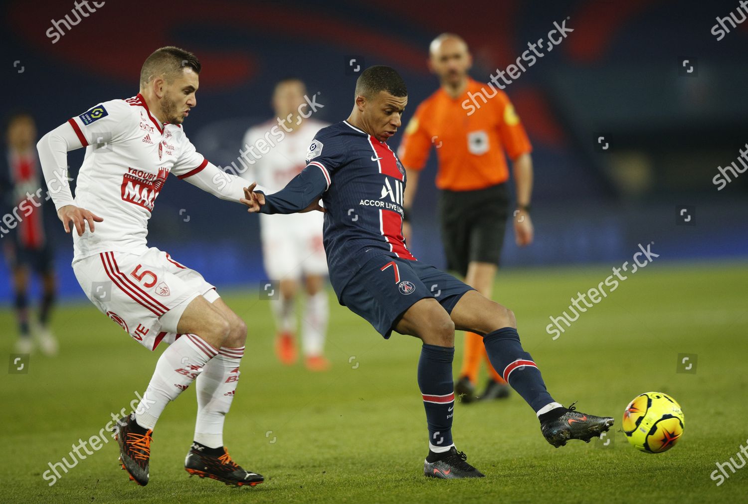 Paris Saint Germains Kylian Mbappe Action Against Editorial Stock Photo Stock Image Shutterstock