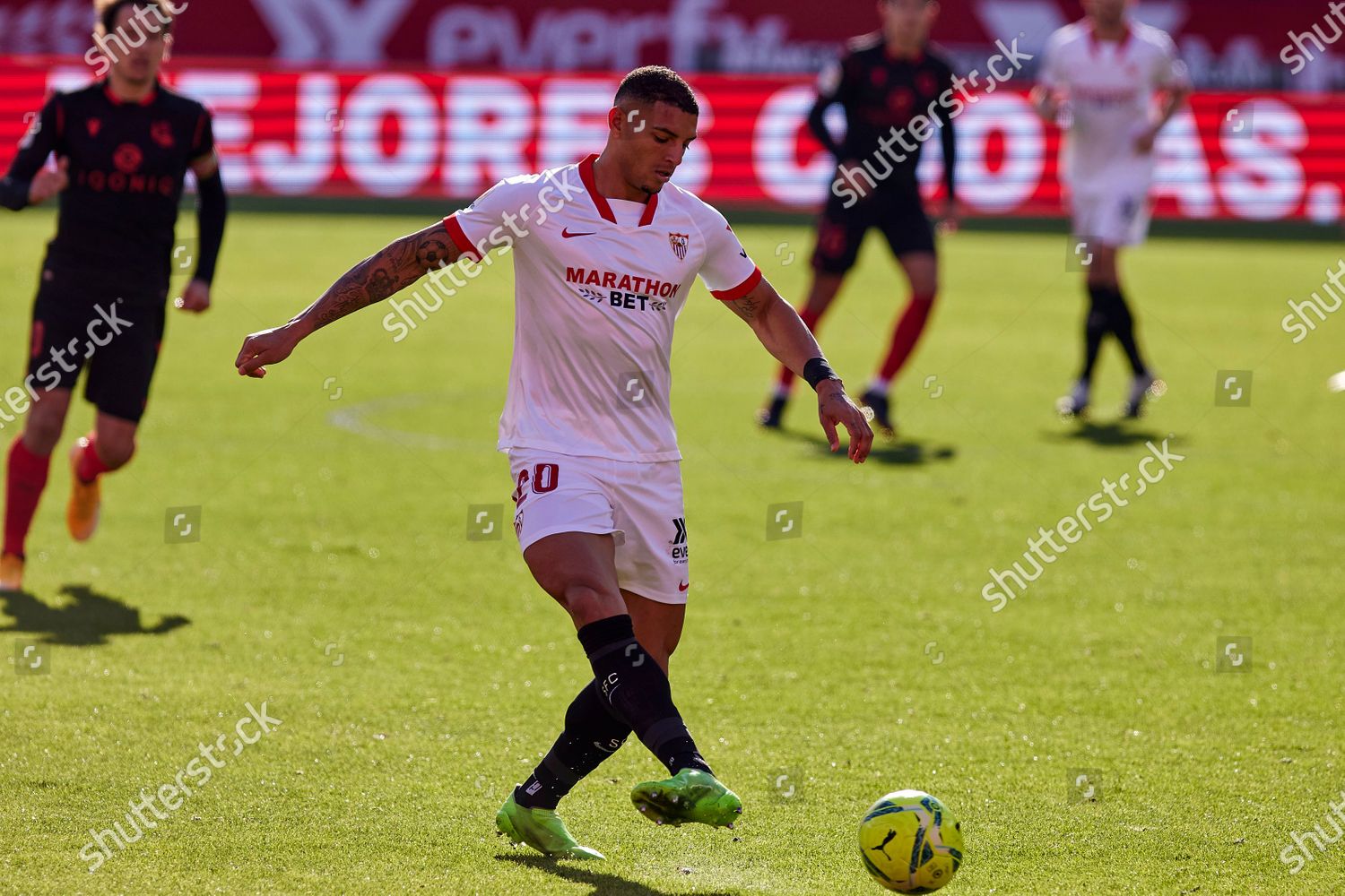 Diego Carlos Sevilla Fc Seen Action During Editorial Stock Photo Stock Image Shutterstock