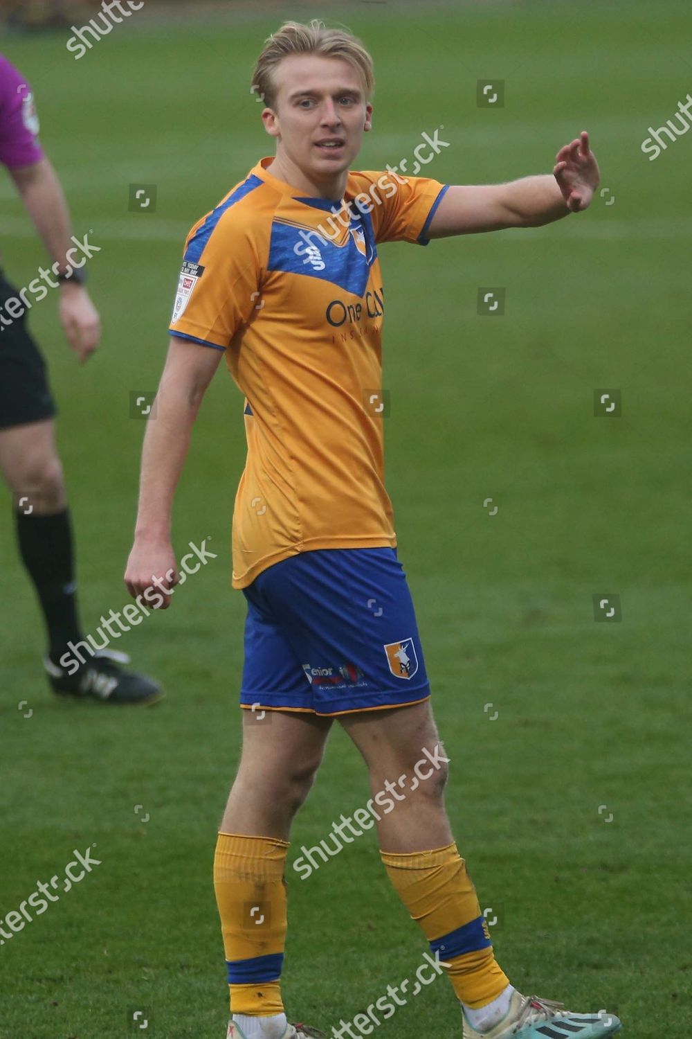 Mansfield Towns Lapslie During Fa Editorial Stock Photo Stock