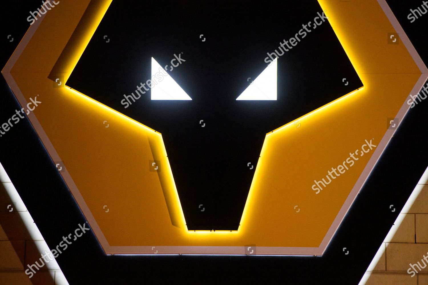 General View Wolverhampton Wanderers Logo Redaktionelles Stockfoto Stockbild Shutterstock