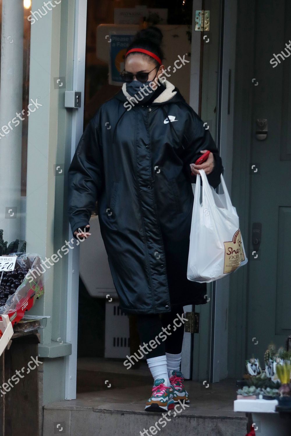 Alex Scott Shopping Primrose Hill Editorial Stock Photo - Stock Image
