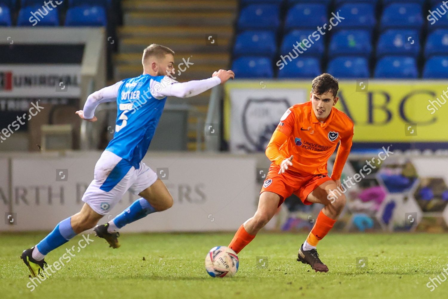 Harry Kavanagh 38 Portsmouth Defends Dan Editorial Stock Photo - Stock ...