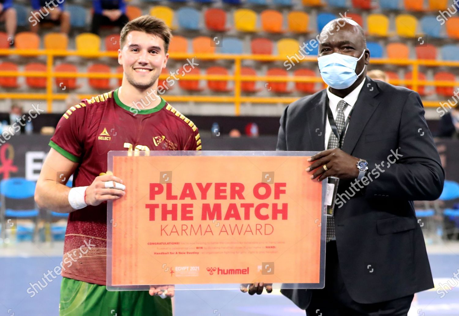 Portugals Miguel Martins Receives Player Match Award Editorial Stock Photo Stock Image Shutterstock