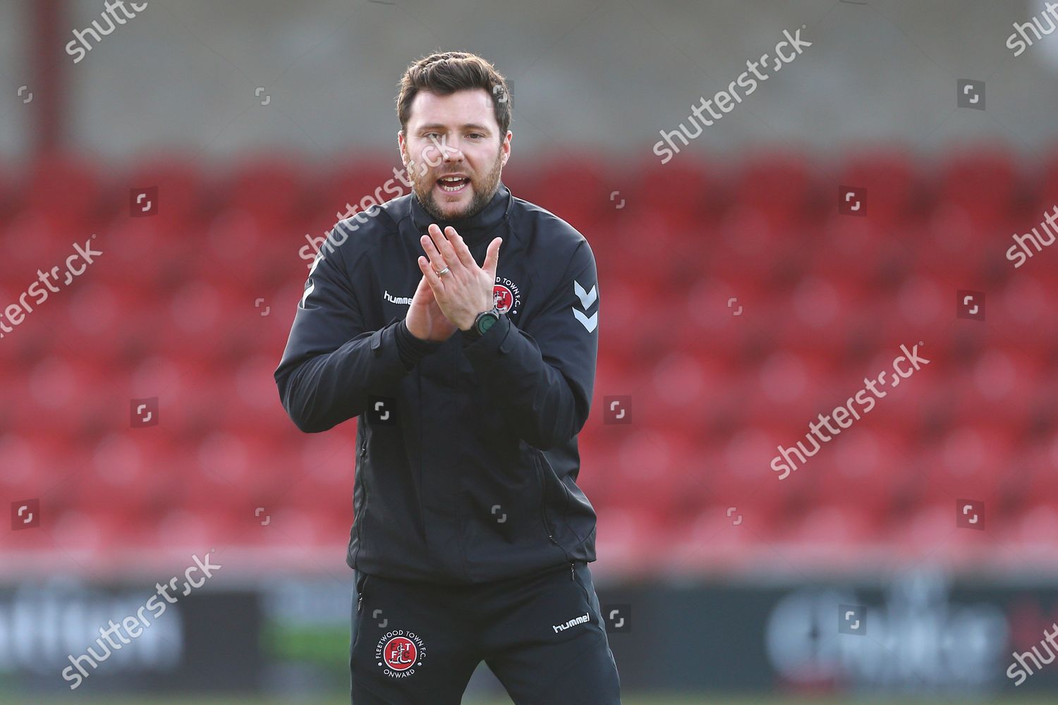 Simon Wiles Interim Manager Fleetwood Editorial Stock Photo - Stock 