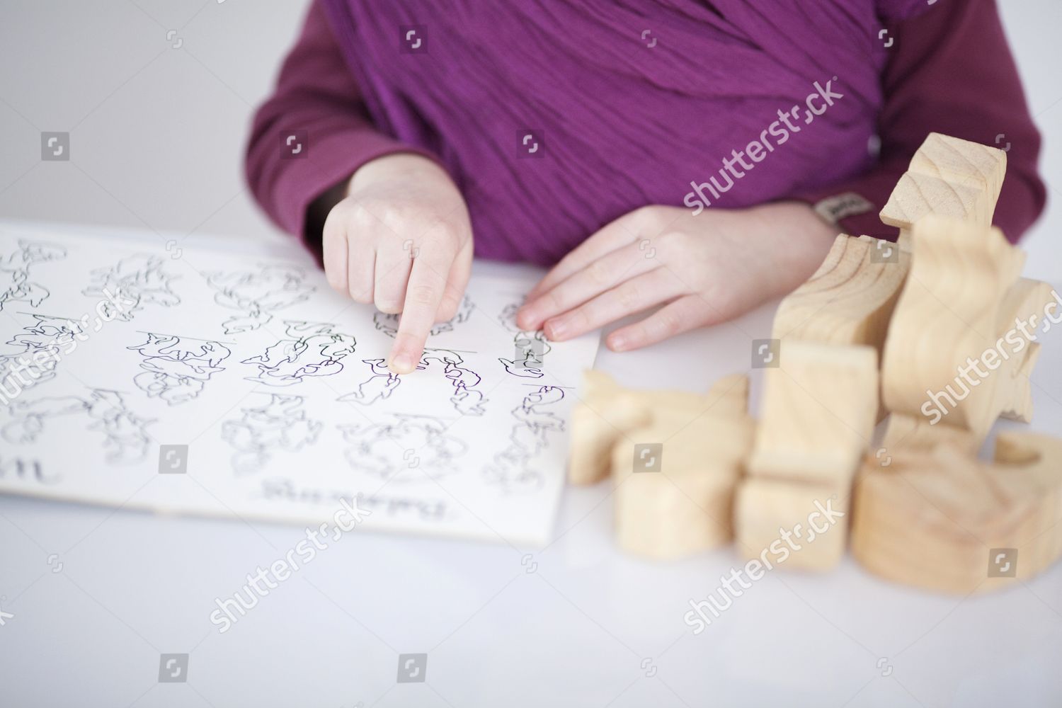 Four Year Old Girl Playing Editorial Stock Photo Stock Image 