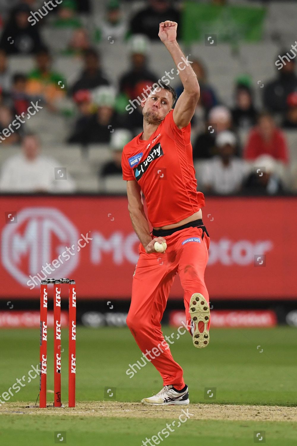 Beau Webster Renegades Bowls Melbourne Cricket Editorial Stock Photo