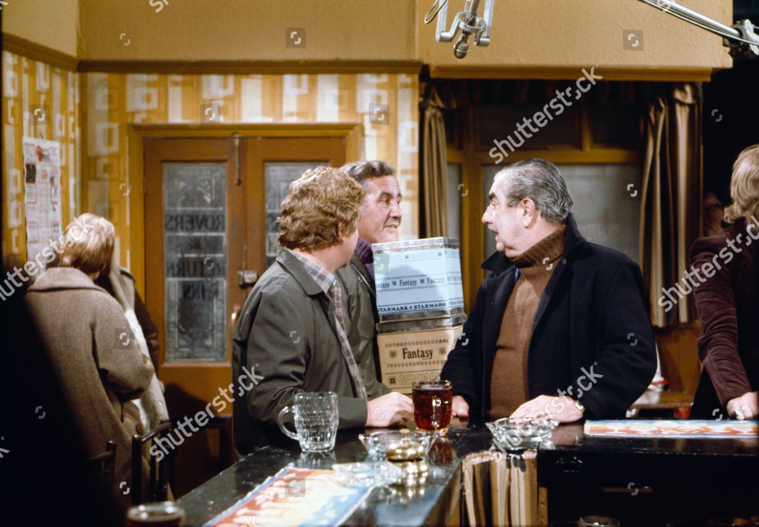 Peter Adamson Len Fairclough Alan Browning Editorial Stock Photo ...