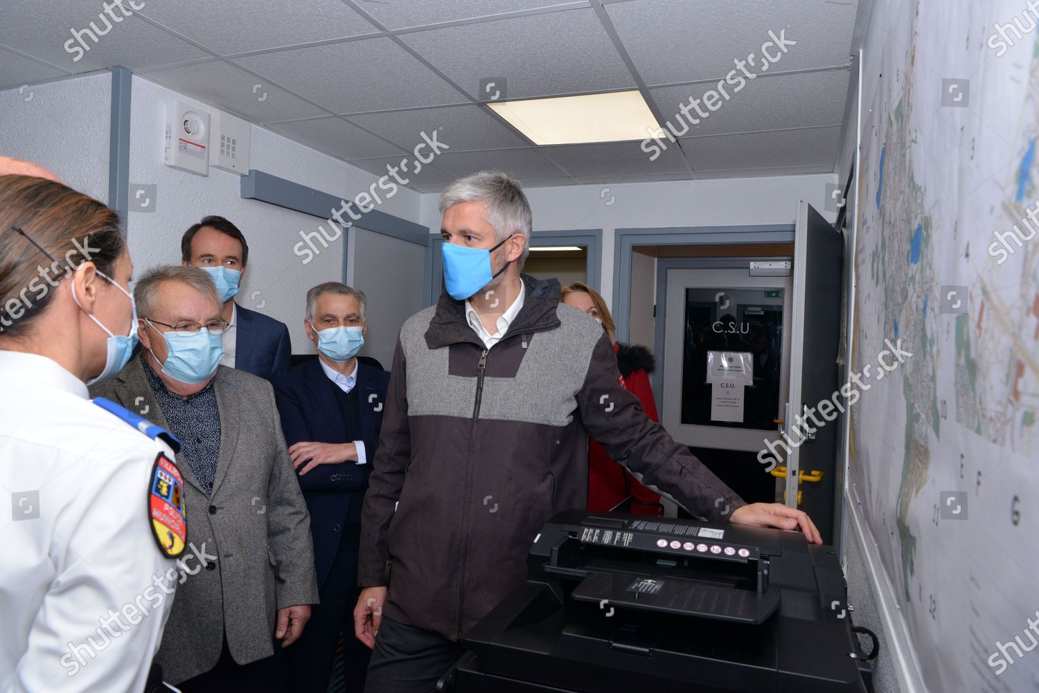 Laurent Wauquiez President Auvergnerhonealpes Region Went Villefontaine Editorial Stock Photo Stock Image Shutterstock