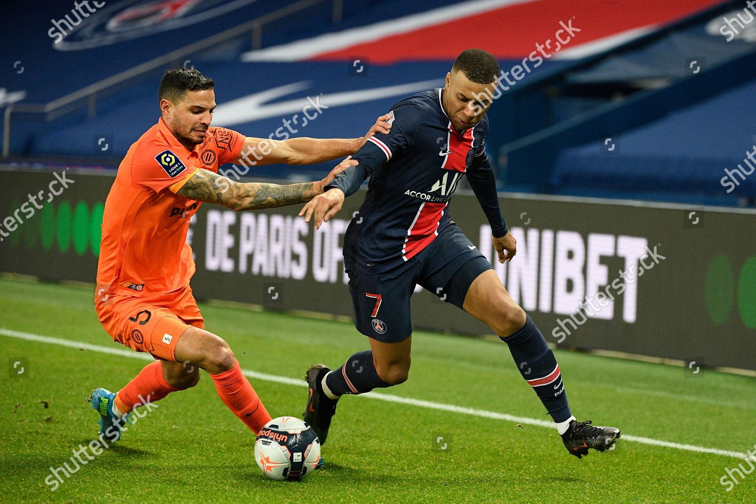 Paris Saint Germain Player Kylian Mbappe Montpellier Editorial Stock Photo Stock Image Shutterstock