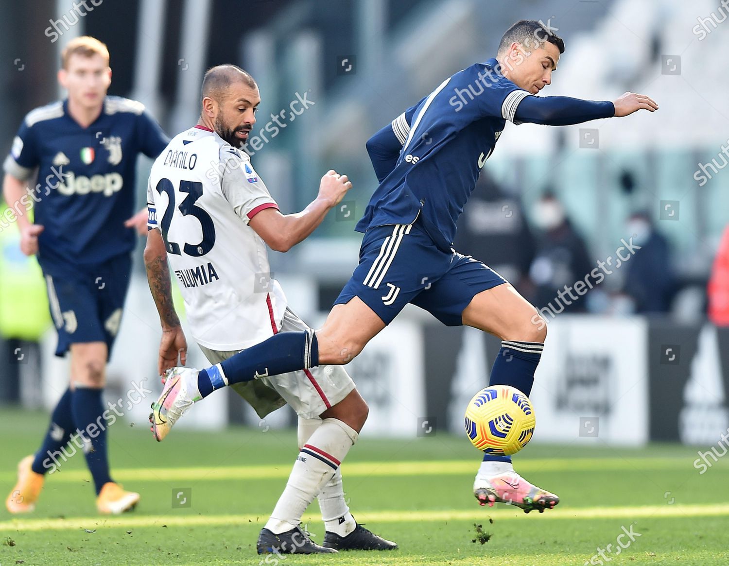 Juventus Cristiano Ronlado R Bolognas Larangeira Danilo Editorial Stock Photo Stock Image Shutterstock