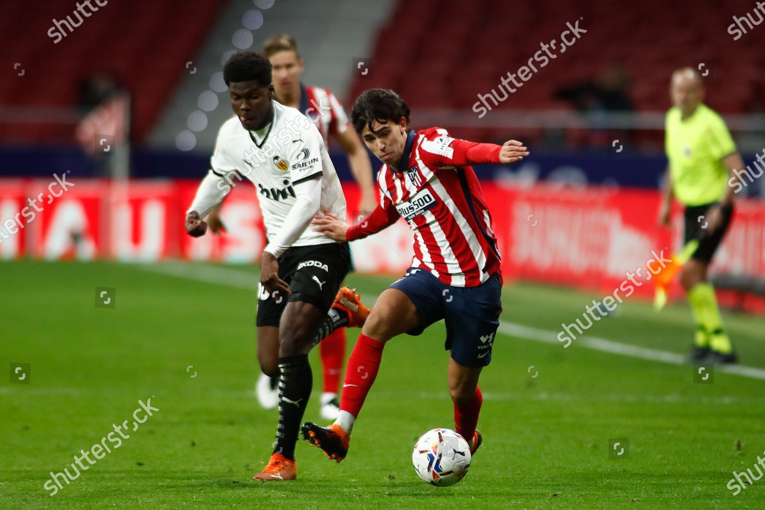 Joao Felix Atletico De Madrid Yunus Musah Redaktionelles Stockfoto Stockbild Shutterstock