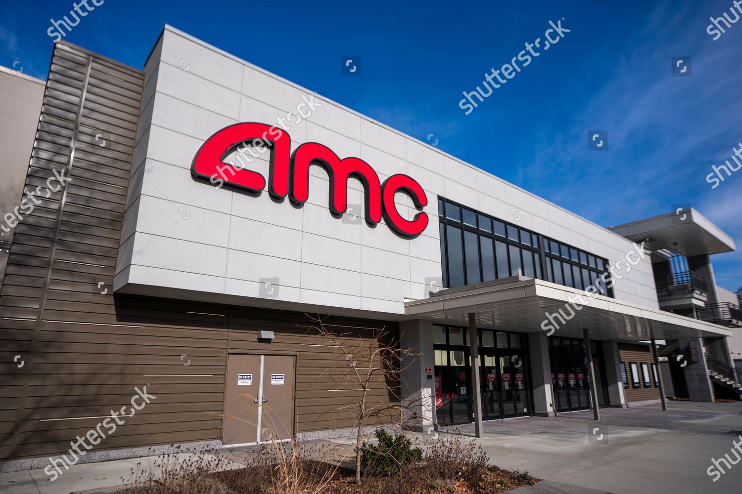 Closed Amc Movie Theatre Wheaton Maryland Editorial Stock Photo - Stock ...