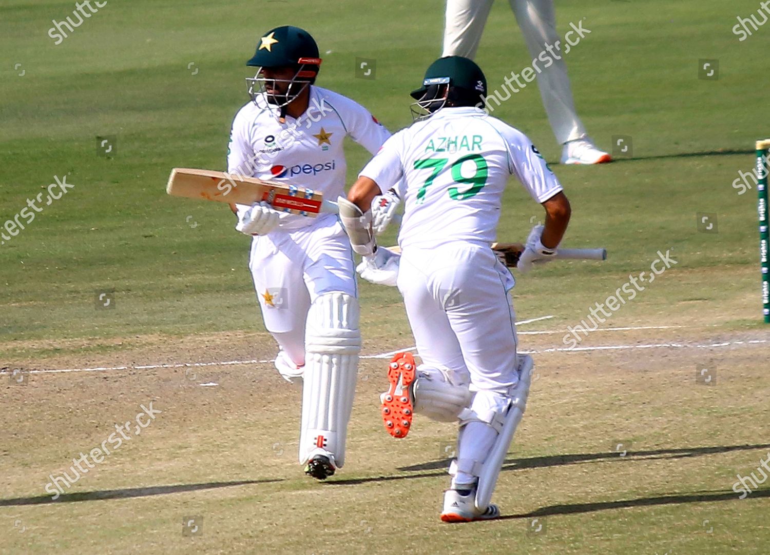 Pakistani Batsmen Azhar Ali R Babar Editorial Stock Photo Stock Image