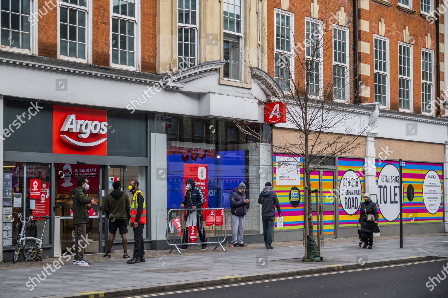 ARGOS STILL OFFERING CLICK COLLECT MOST Editorial Stock Photo Stock