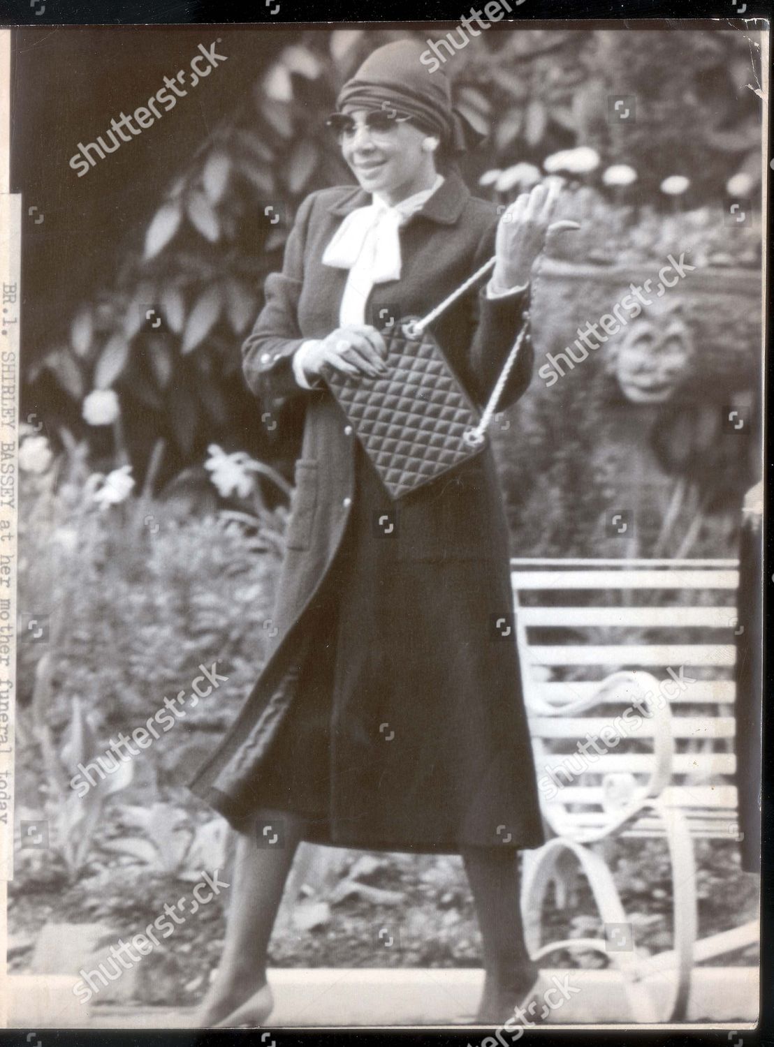 Shirley Bassey Attended Funeral Her Mother Editorial Stock Photo ...